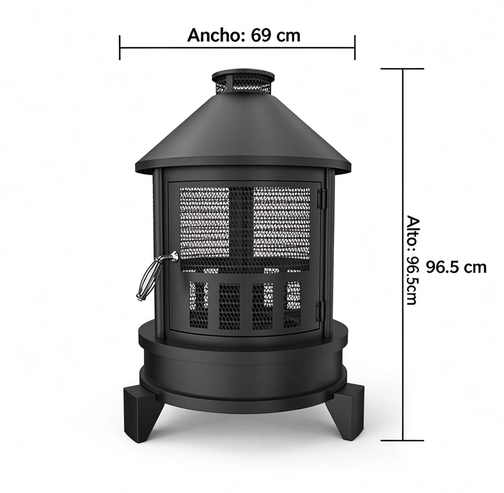 Chimenea de patio