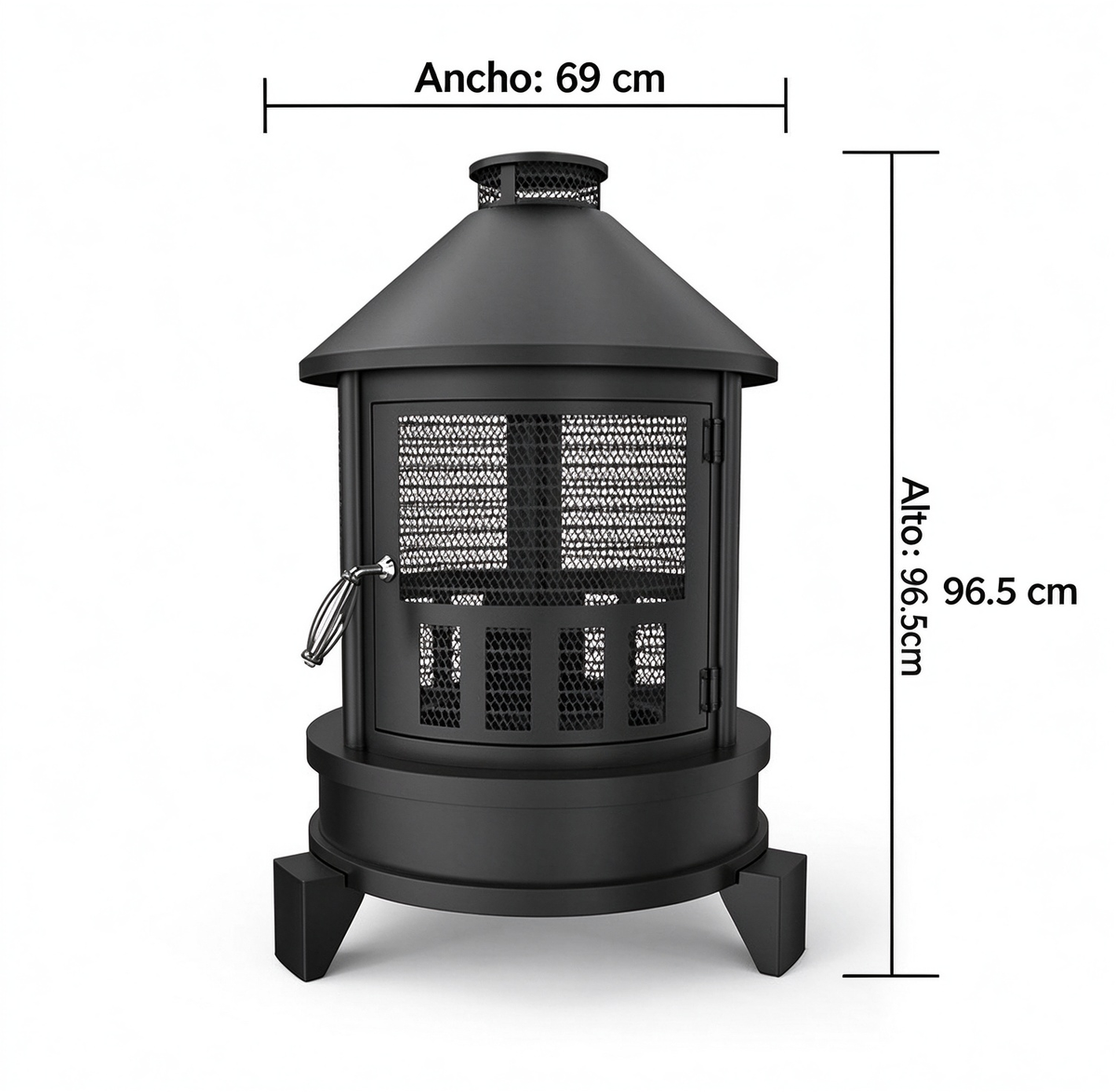 Chimenea de patio